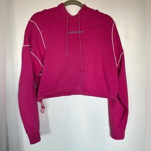 Adidas Vintage Cropped Hoodie